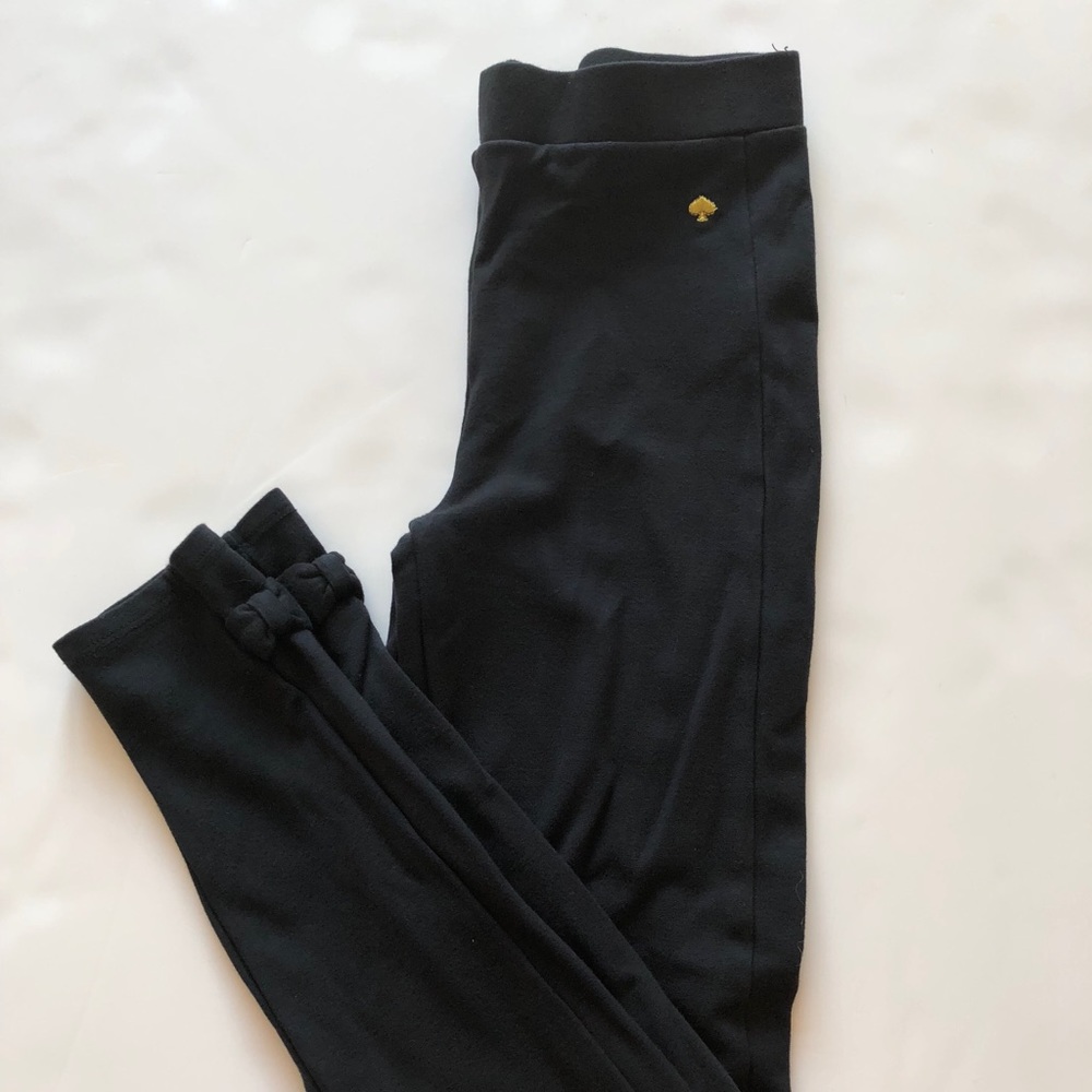 Kate spade Leggings Black - Girls L- like new